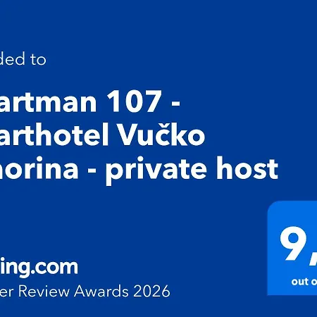 아파트호텔 107 In Vucko - & Relax - Private Host 자호리나